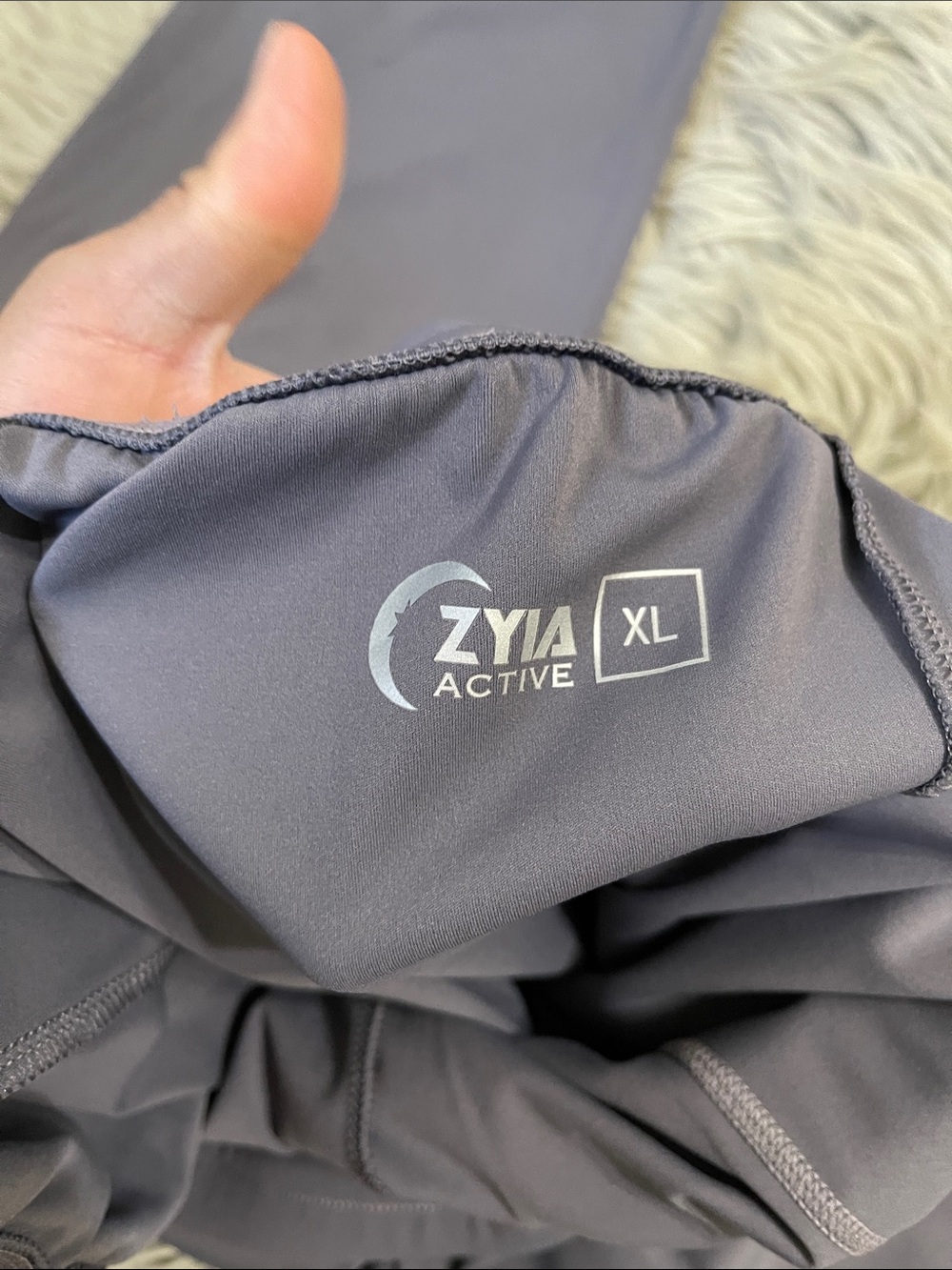 ZYIA Active Jogger Pants in Slate Gray - Picture 5 of 5